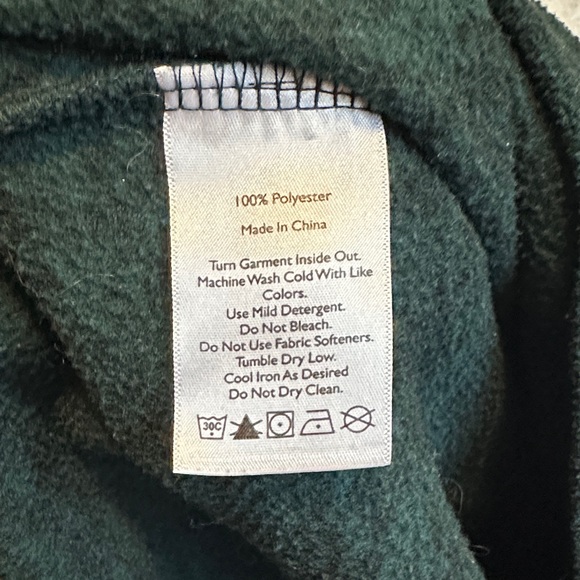 Eddie Bauer Women's Dark Green Quarter Zip Sweater - Picture 6 of 7